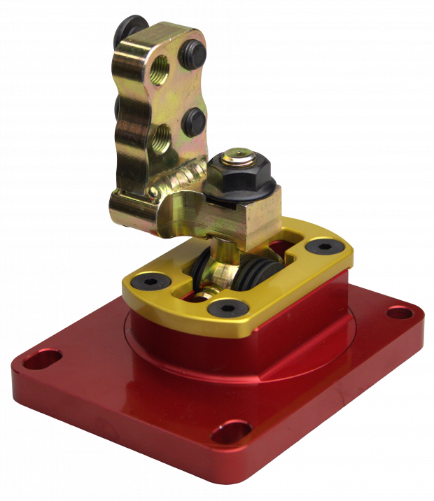 Qwik Stik Shifter, T-56 Windsor, S-10 T-5, 1" Left, Straight Up  - .500" Forward offset
